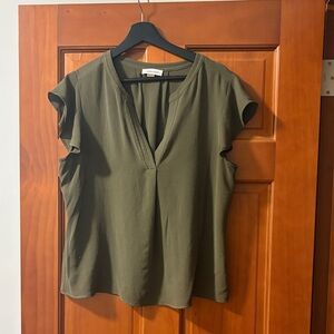 Calvin Klein Deep Green Blouse